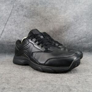 Reebok Shoes Womens 8 Work N Cushion Athletic Slip Oil Resistant Uniform Black